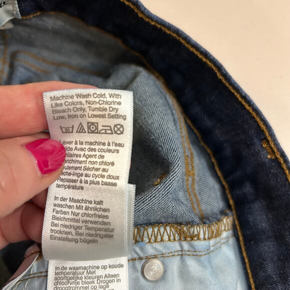 J. Crew 9" High Rise Toothpick Jeans Blue Dark Wash Denim Womens 26 - Picture 15 of 16